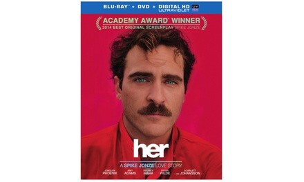 Her (Blu-Ray DVD Digital HD UltraViolet Combo Pack)