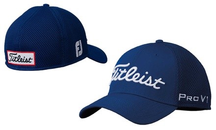 Titleist Golf Sports Mesh Legacy Fitted Hat, L/XL Royal Blue