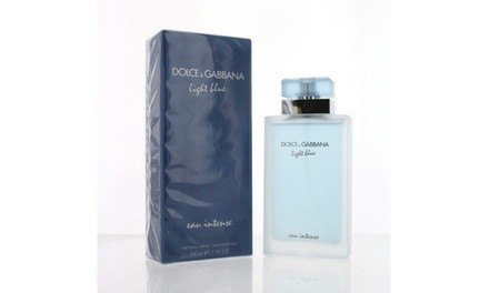 D & G Light Blue Eau Intense By Dolce & Gabbana 3.3 Oz  Eau De Parfum Spray New