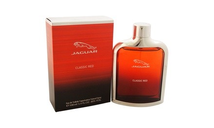 Jaguar Classic Red Eau de Toilette Spray for Men (3.4 Fl. Oz.)