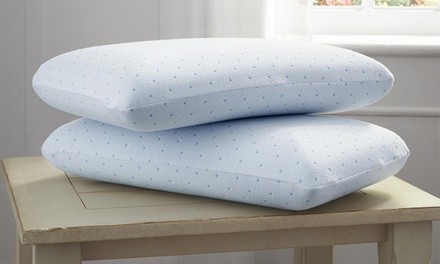 Hotel Rio by Arctic Sleep Cool-Blue Memory Foam Pillows (2-Pack)