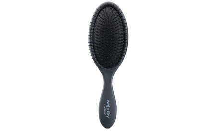 Cala Wet n Dry Detangling Hair Brush, Black