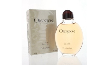 OBSESSION by Calvin Klein 4.0 OZ AFTER SHAVE SPLASH NEW in Box for Men