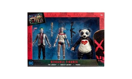 Suicide Squad Box Set (Joker, Harley Quinn, Panda)