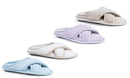 Muk Luks Ada Micro Chenille Slippers