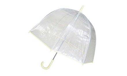 Conch Umbrellas 1265A Bubble Clear Umbrella, Dome Shape Clear Umbrella