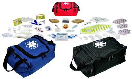 Dixie EMS First Responder Fully Stocked Trauma First Aid Kit