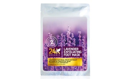 Foot Peel Mask with Lavender Scent (2 Pairs)