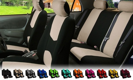 Full Set Flat Cloth Universal Fit Car Seat Covers