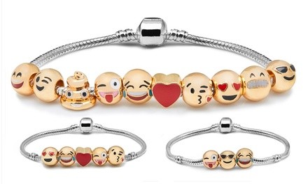 Emoji Charm Bracelet