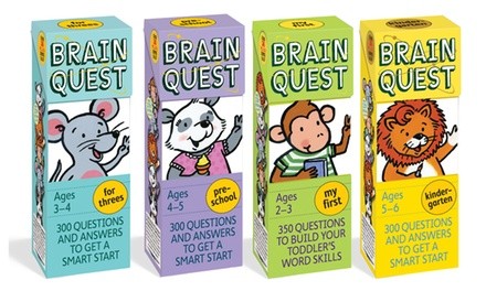 Brain Quest Kids' Question-and-Answer Game. Multiple Age Levels Available.