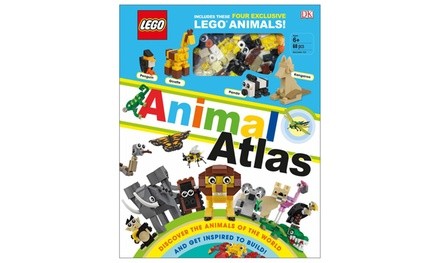 LEGO Animal Atlas: Discover the Animals of the World and Get Inspired to Build! Kids Book