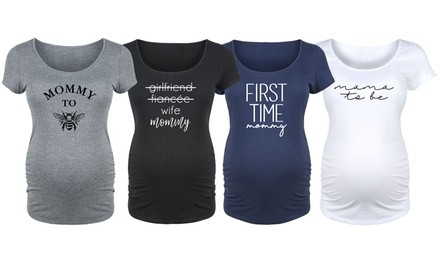 Bloom Maternity Women's Mother To Be Maternity Tees