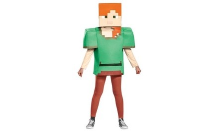 Morris Costumes DG65648K Minecraft Alex Classic, 7-8