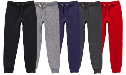 Galaxy by Harvic Boy's Slim-Fit Fleece Joggers