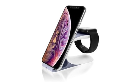 Charger Stand Holder Charging Dock Station for iWatch and Cell Phone Tablet US