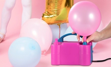 Dual Nozzle Electric Balloon Pump