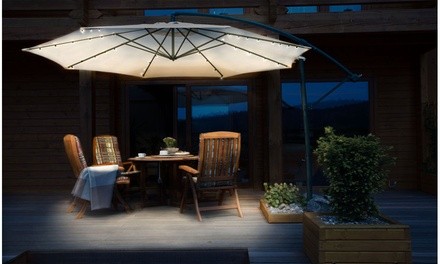 Solar Patio Umbrella LED String Lights (1-, 2-, or 3-Pack)