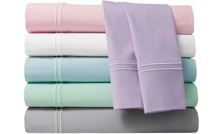 100 Thread Count 100% Cotton Soft Wash Percale Sheet Set