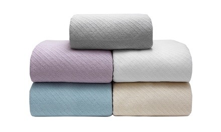 100% Organic Cotton Lightweight Blanket