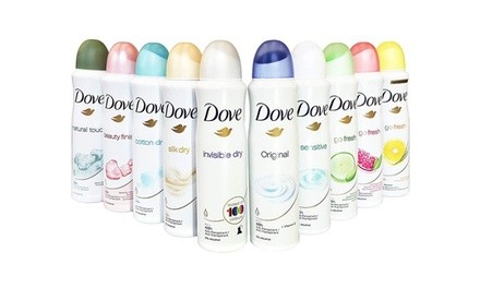 Dove Antiperspirant Spray for Women (10-Pack)