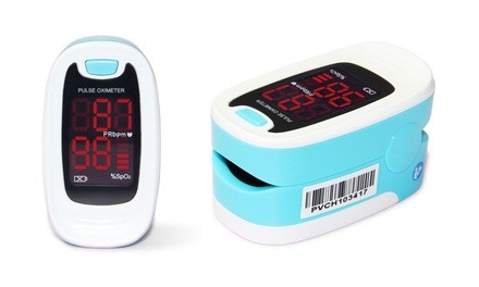 Finger Pulse Oximeter Blood Oxygen Saturation Patient Monitor