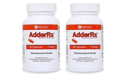 AdderRx ADHD Support and Cognitive Enhancer (2-Pack)