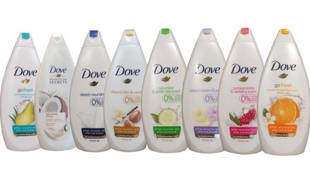 Dove Body Wash Shower Gel (6-Pack)