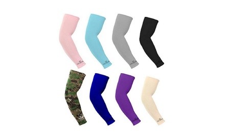 8 Pairs Cooling Arm Sleeves Cover UV Sun Protection Basketball Sports