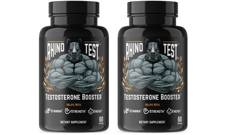 Buy One Get One Free: Rhino Test Extra Strengh Testosterone Booster (2-Pack)