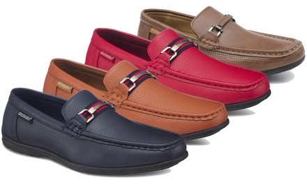 Akademiks Men's Slip-On Moccasin Loafers