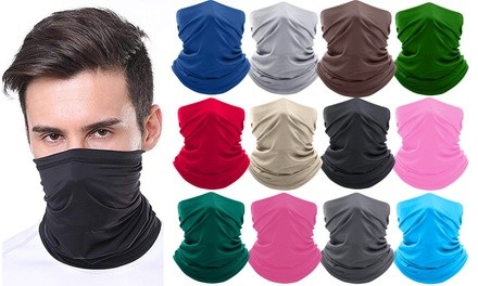 Moisture-Wicking Neck Gaiter Breathable Stretch Face Mask