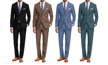 Braveman Men's Classic Fit Fashion Suits (2-Piece)