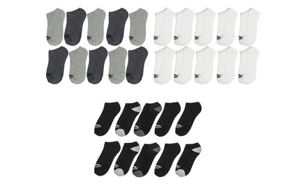 Slazenger Men's Athletic Low-Cut Cushioned Socks (10- or 20-Pack)