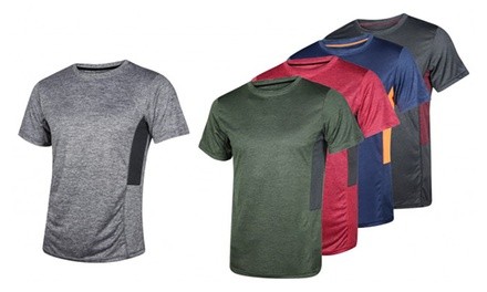 5-Pack Real Essentials Men's Dry Fit Active Performance T-Shirt (S-2XL)