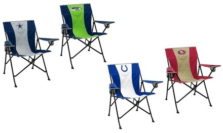 NFL Foldable Pregame Chair with Team Logo and Colors