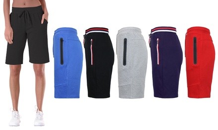 Women's Loose-Fit Tech-Fleece Bermuda Shorts