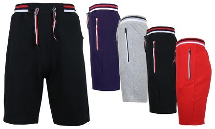 Men's Jogger Tech Shorts with Zipper Pockets (S-2XL)