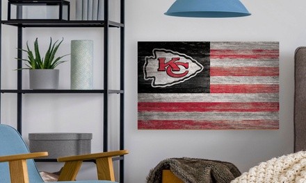 Fan Creations NFL Distressed Flag