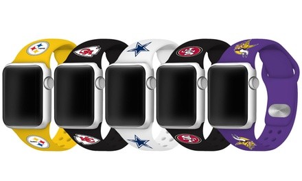 Game Time NFL 38/40mm or 42/44mm Apple Watch Silicone Band