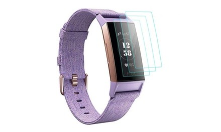 Fitbit Charge 3 HD Film Screen Protector (3pk)