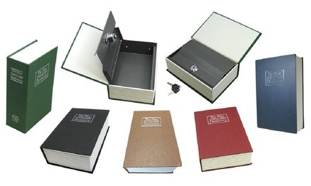 Dictionary Book Safes with Key Lock - Multiple Sizes Available