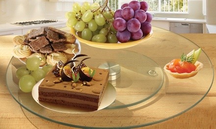 Tempered Glass Lazy Susan