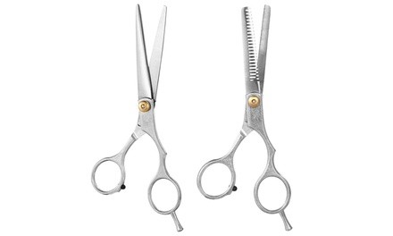 Hair Cutting Scissors, Shears, and Case