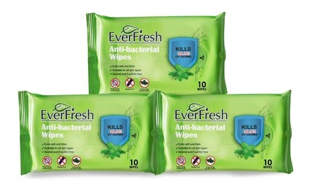 Anti-Bacterial Wipes (3-Pack; 10-Count Each)