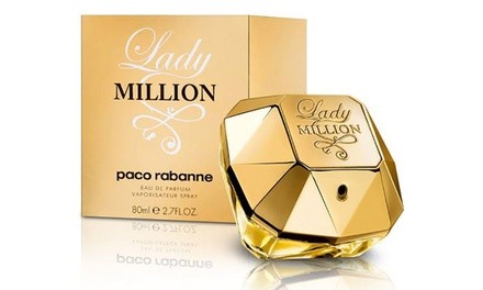 Paco Rabanne Lady Million Eau de Parfum Spray for Women (2.7 Fl. Oz.)