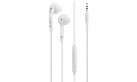 Samsung Galaxy S6 Earbuds with In-Line Mic (1-, 2-, or 3-Pack)