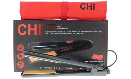 CHI G2 Ceramic and Titanium 1'' Hairstyling Straightener Iron