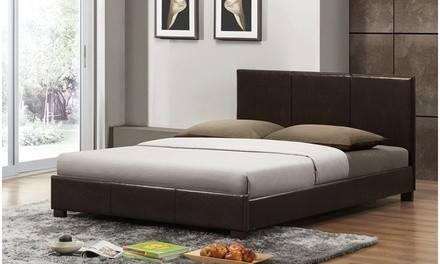 Modern Upholstered Platform Bed