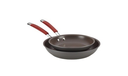 Rachael Ray Cucina Hard Anodized Non-Stick Skillet Set (2-Piece)